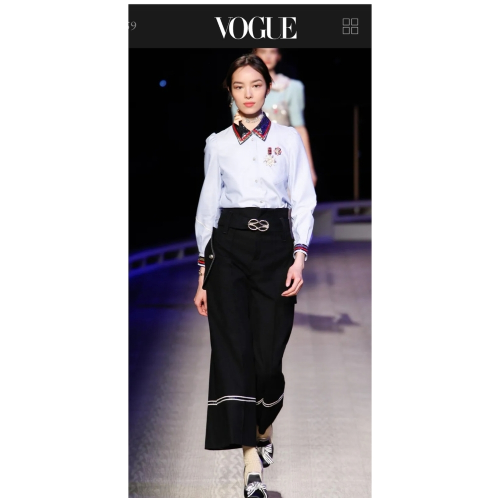 Tommy Hilfiger RUNWAY Oxford Embellished Shirt